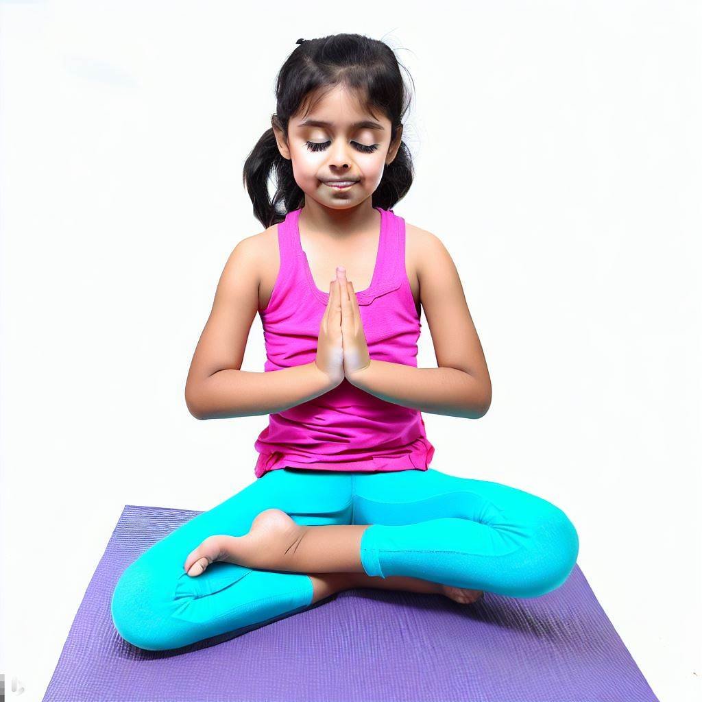 Yoga for kids is fun!