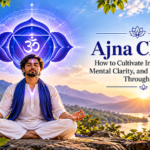 Ajna Chakra meditation symbol representing inner awareness, concentration, and insight.